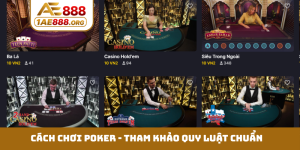 Cách chơi Poker