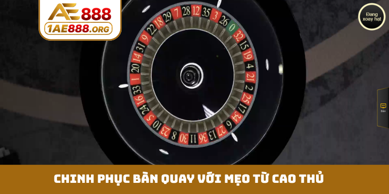 Chinh phục bàn quay với mẹo từ cao thủ