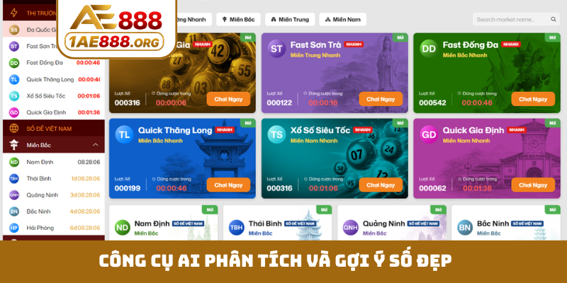 Công cụ AI phân tích và gợi ý số đẹp