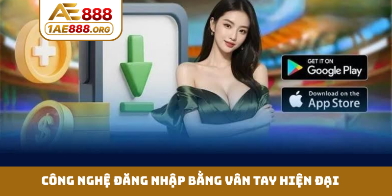 Công nghệ đăng nhập bằng vân tay hiện đại
