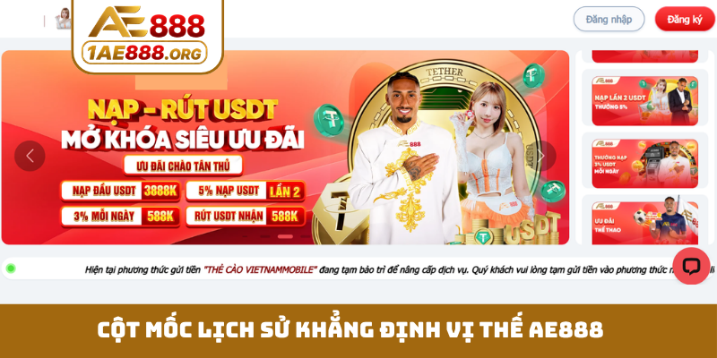 Cột mốc lịch sử khẳng định vị thế AE888