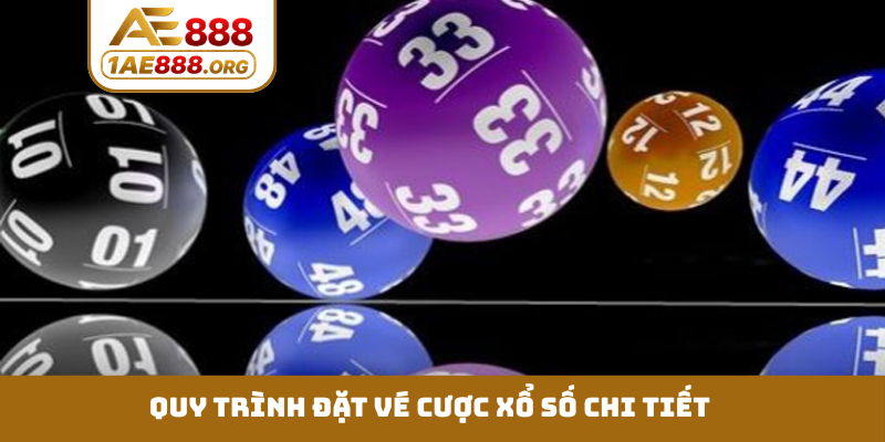 Quy trình đặt vé cược xổ số chi tiết